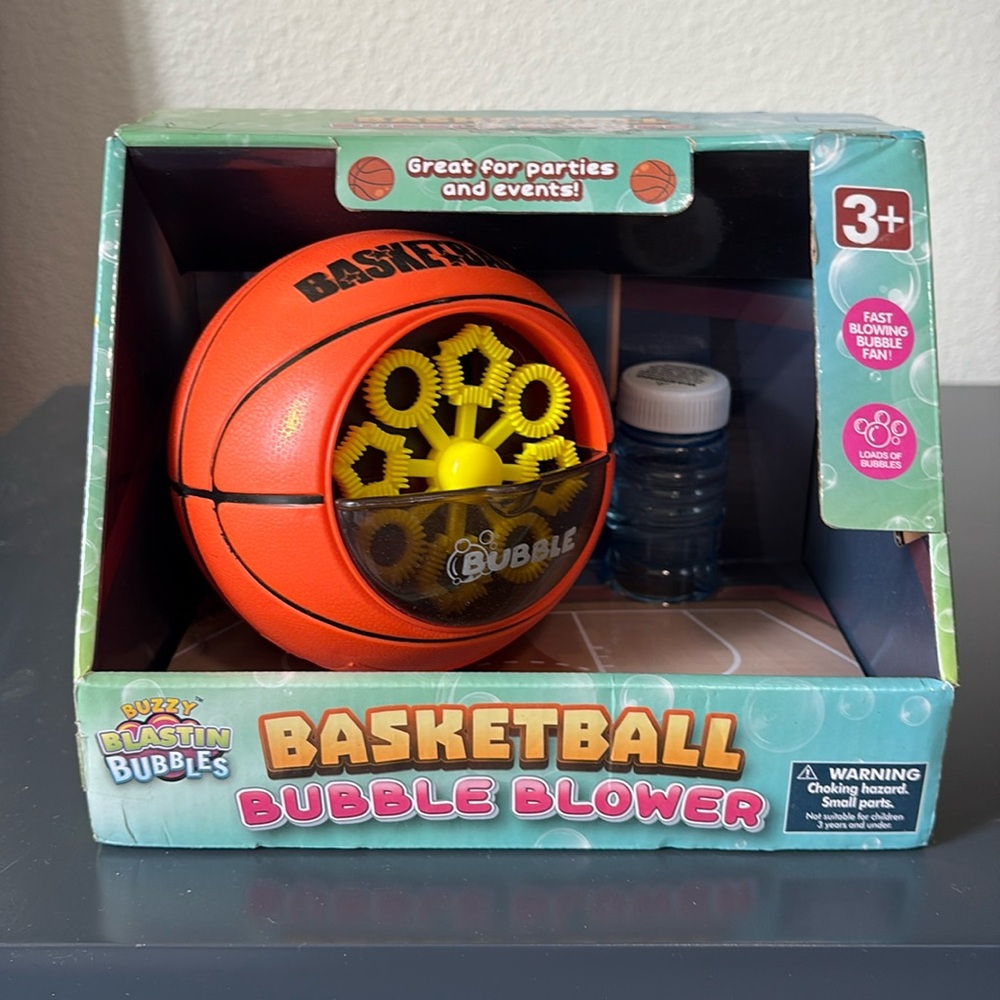 New Basketball Bubble Blower